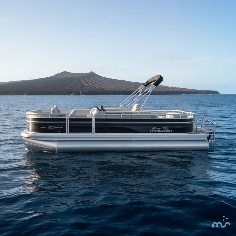 Slide: The Image of Sun Tracker Fishin' Barge 20 DLX 2026 - 2