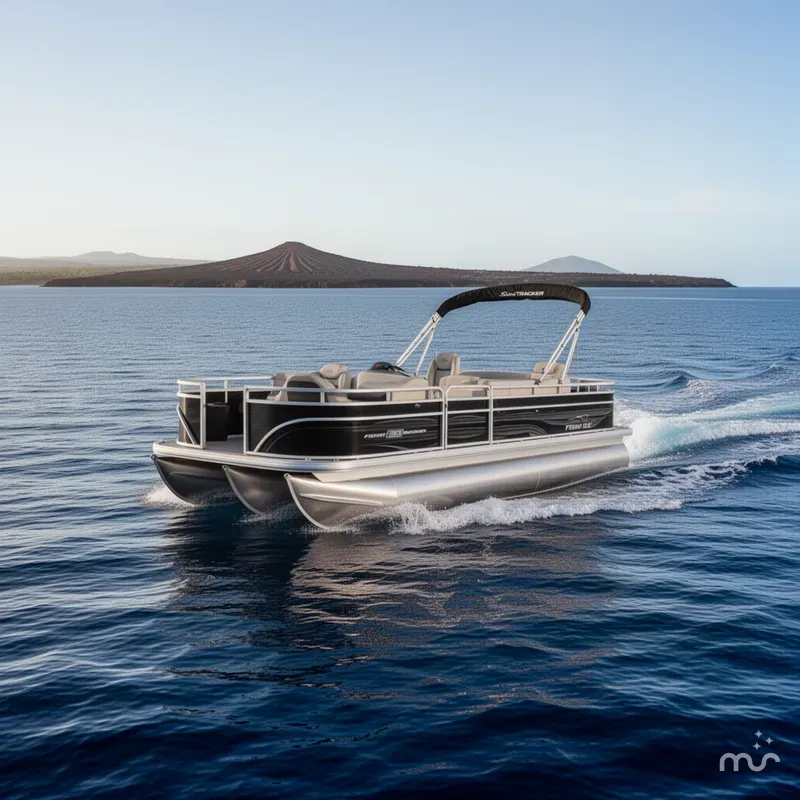 Slide: The Image of Sun Tracker Fishin' Barge 20 DLX 2026 - 4