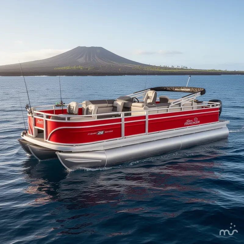 The Image of Sun Tracker Fishin' Barge 22 DLX 2026 - 0