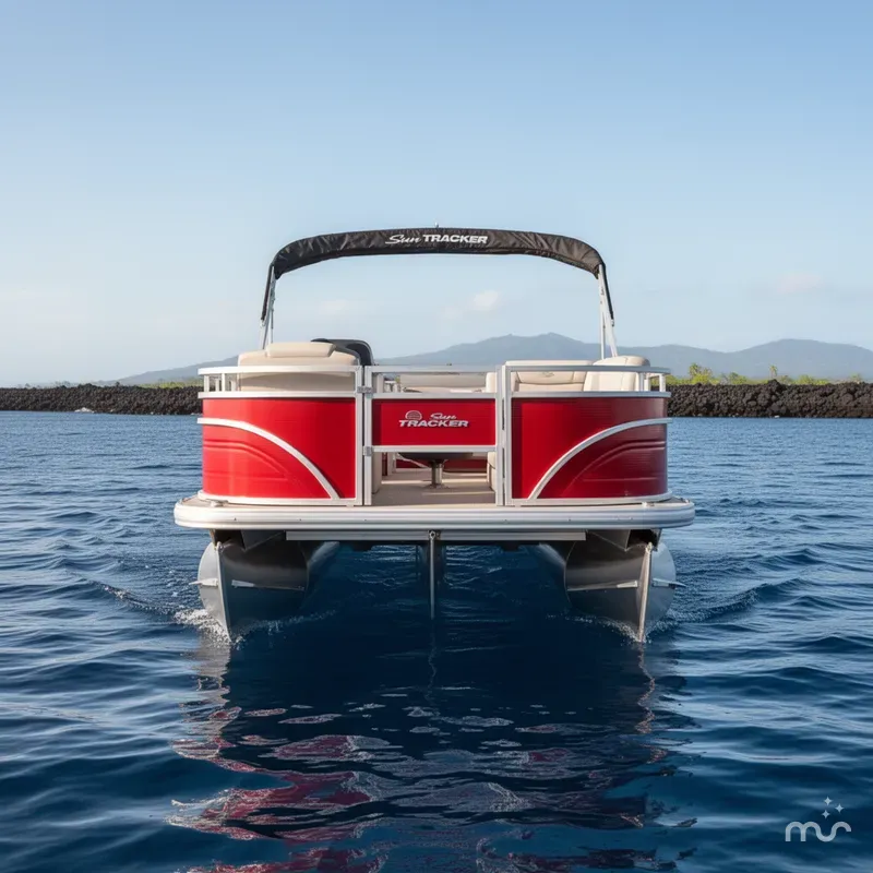 Slide: The Image of Sun Tracker Fishin' Barge 22 DLX 2026 - 1