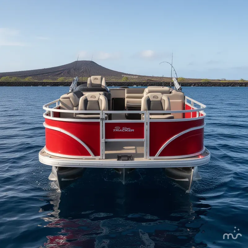 Slide: The Image of Sun Tracker Fishin' Barge 22 DLX 2026 - 3