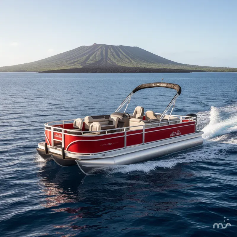 Slide: The Image of Sun Tracker Fishin' Barge 22 DLX 2026 - 4