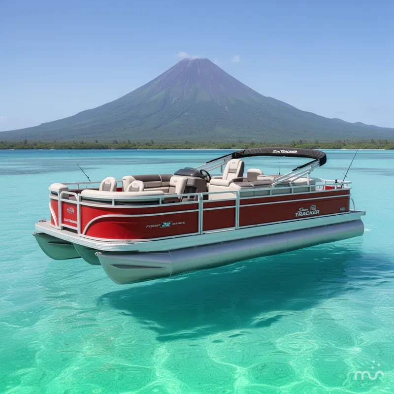The Image of Sun Tracker Fishin' Barge 22 DLX 2026 - 0