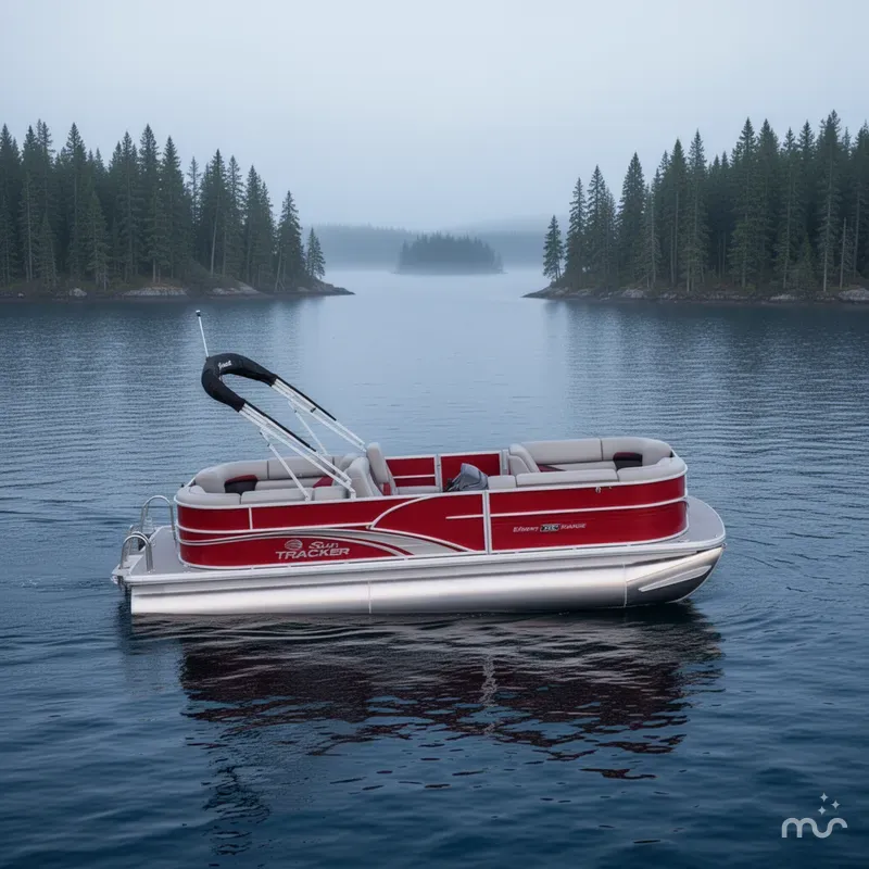 The Image of Sun Tracker Party Barge 22 DLX 2026 - 0