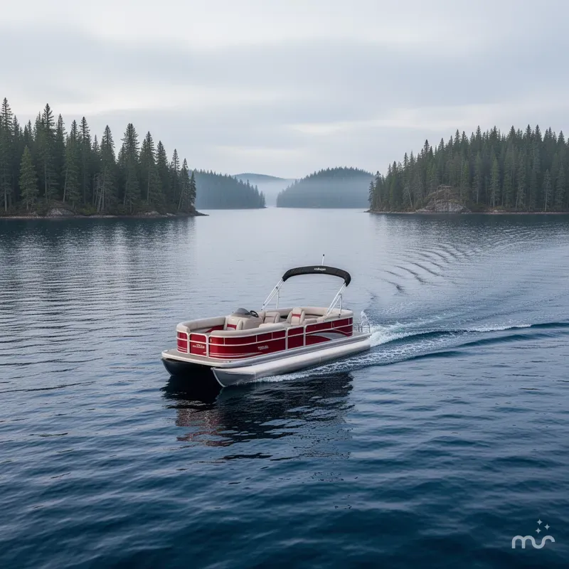 Slide: The Image of Sun Tracker Party Barge 22 DLX 2026 - 4