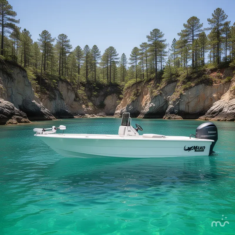 Slide: The Image of Mako 18 Pro Skiff 2026 - 2