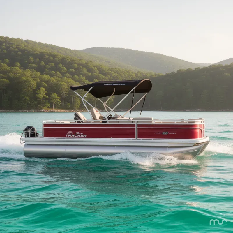Slide: The Image of Sun Tracker Fishin' Barge 22 XP3 2026 - 4