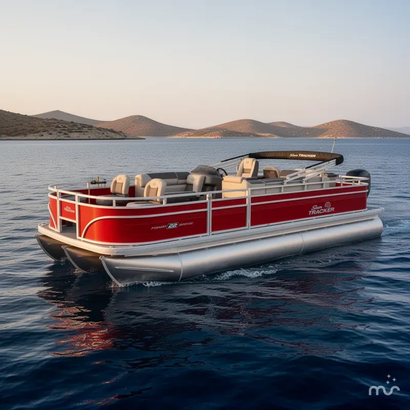 The Image of Sun Tracker Fishin' Barge 22 DLX 2026 - 0