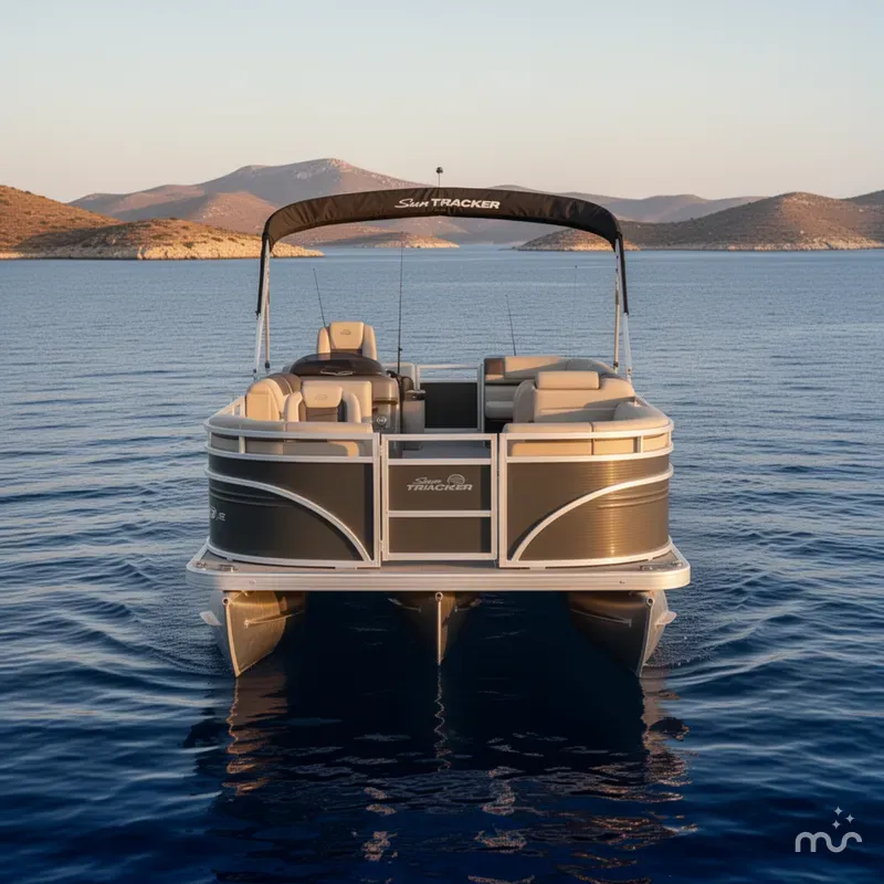 Slide: The Image of Sun Tracker Fishin' Barge 22 DLX 2026 - 3