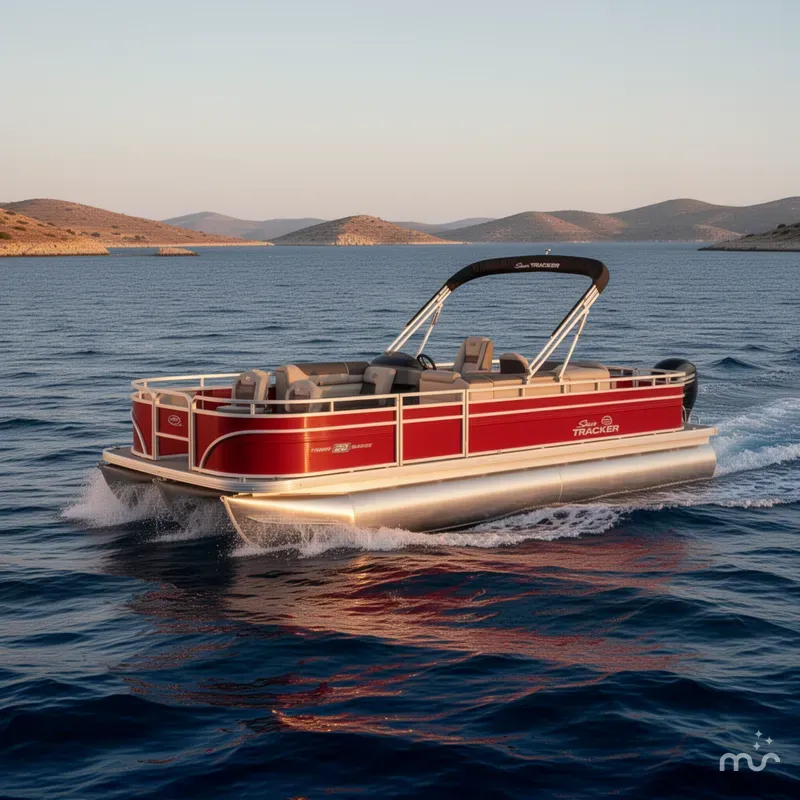 Slide: The Image of Sun Tracker Fishin' Barge 22 DLX 2026 - 4
