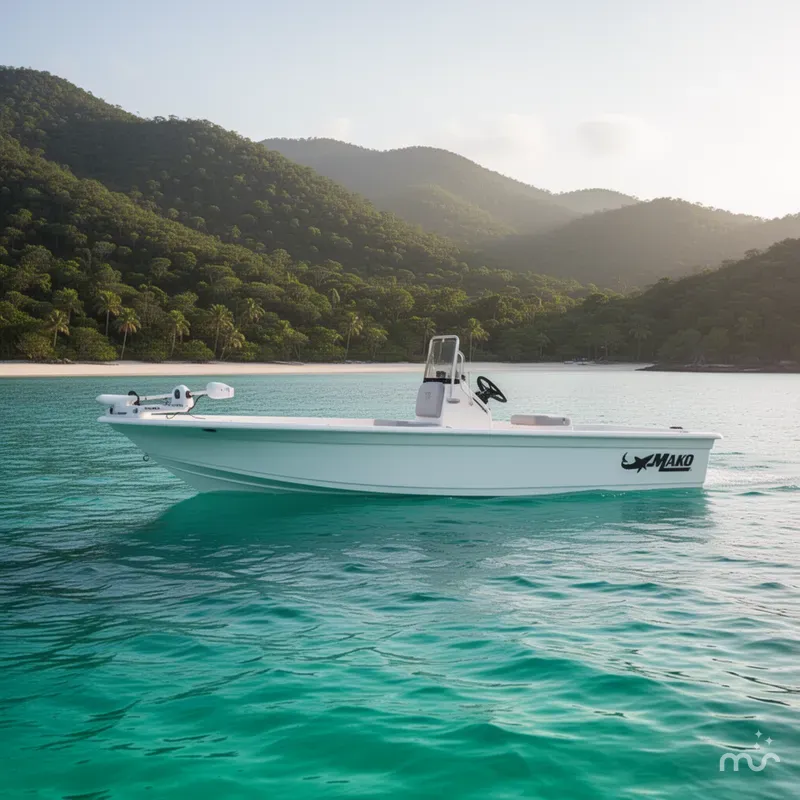 Slide: The Image of Mako 18 Pro Skiff 2026 - 2