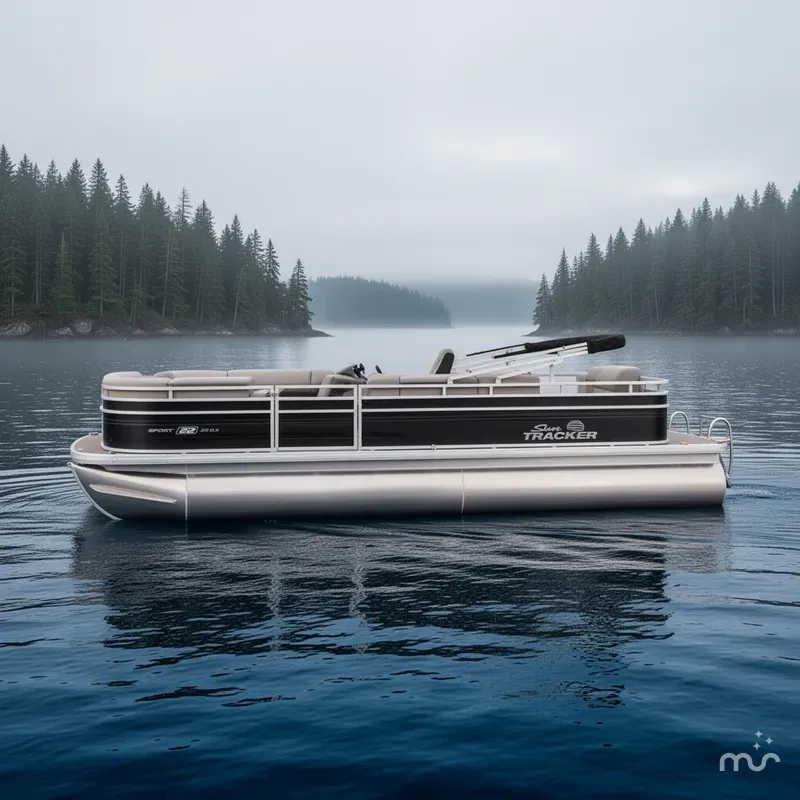 Slide: The Image of Sun Tracker SportFish 22 DLX 2026 - 2