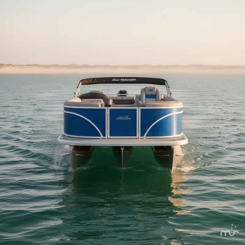 Slide: The Image of Sun Tracker Party Barge 22 RF XP3 2026 - 2