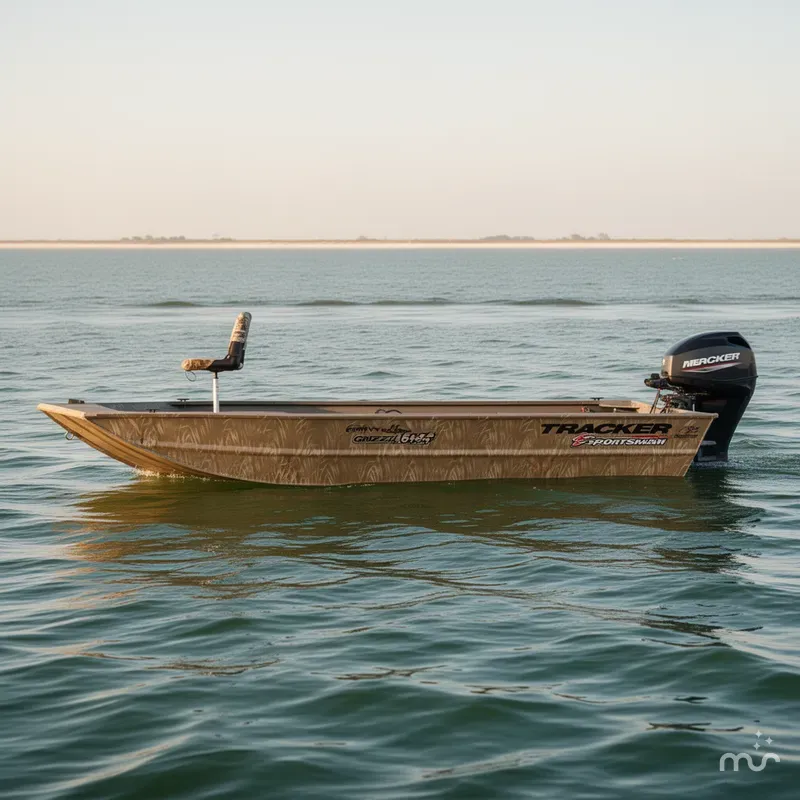 Slide: The Image of Tracker Grizzly 1654 T Sportsman 2026 - 1