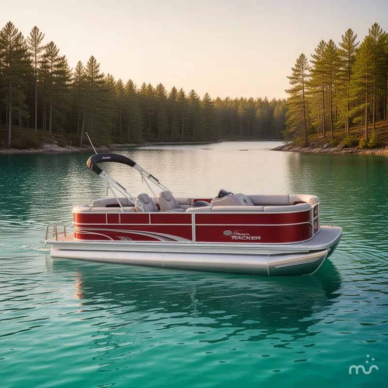 The Image of Sun Tracker Party Barge 22 DLX 2026 - 0