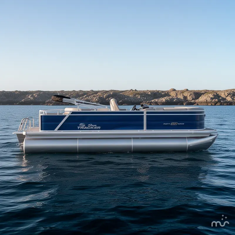 Slide: The Image of Sun Tracker Party Barge 22 RF XP3 2026 - 2