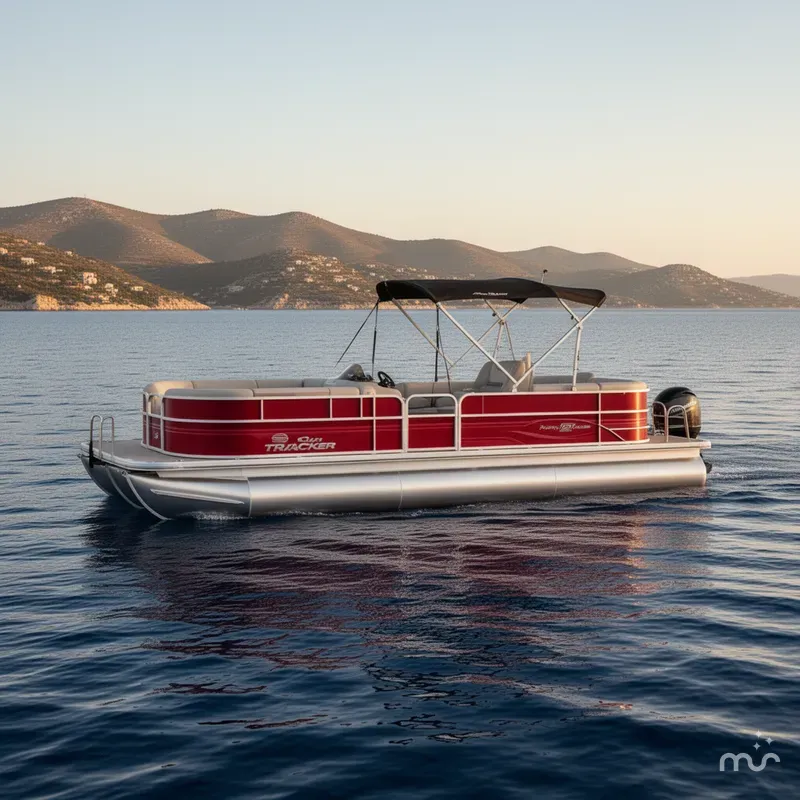 The Image of Sun Tracker Party Barge 22 DLX 2026 - 0