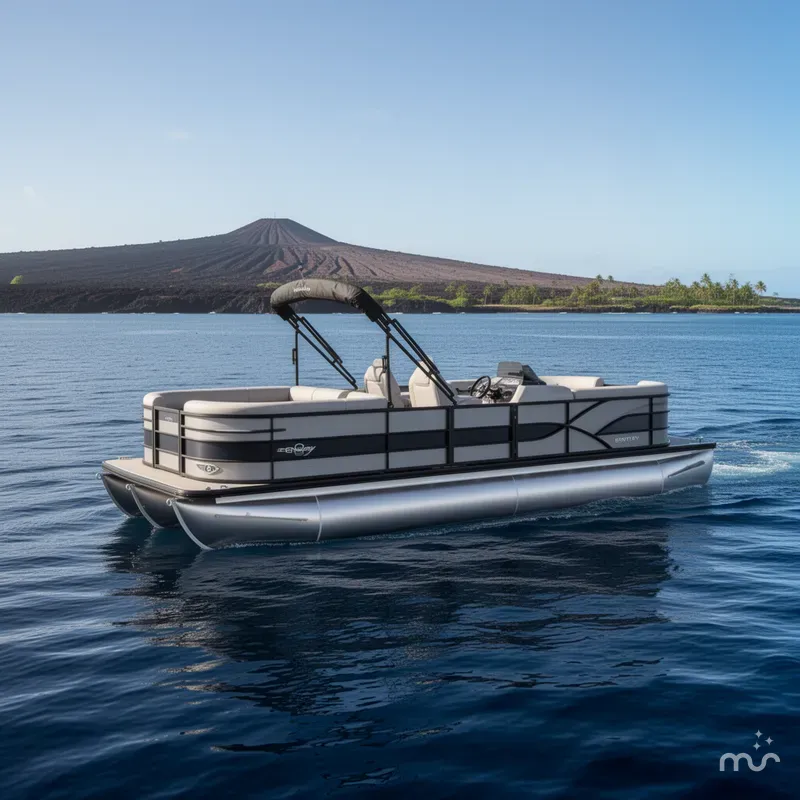 The Image of Bentley Pontoons 243 Swingback Tri-toon 2026 - 0