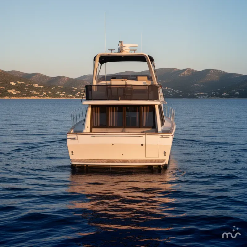 Slide: The Image of Bayliner 4588 Pilothouse 1989 - 3