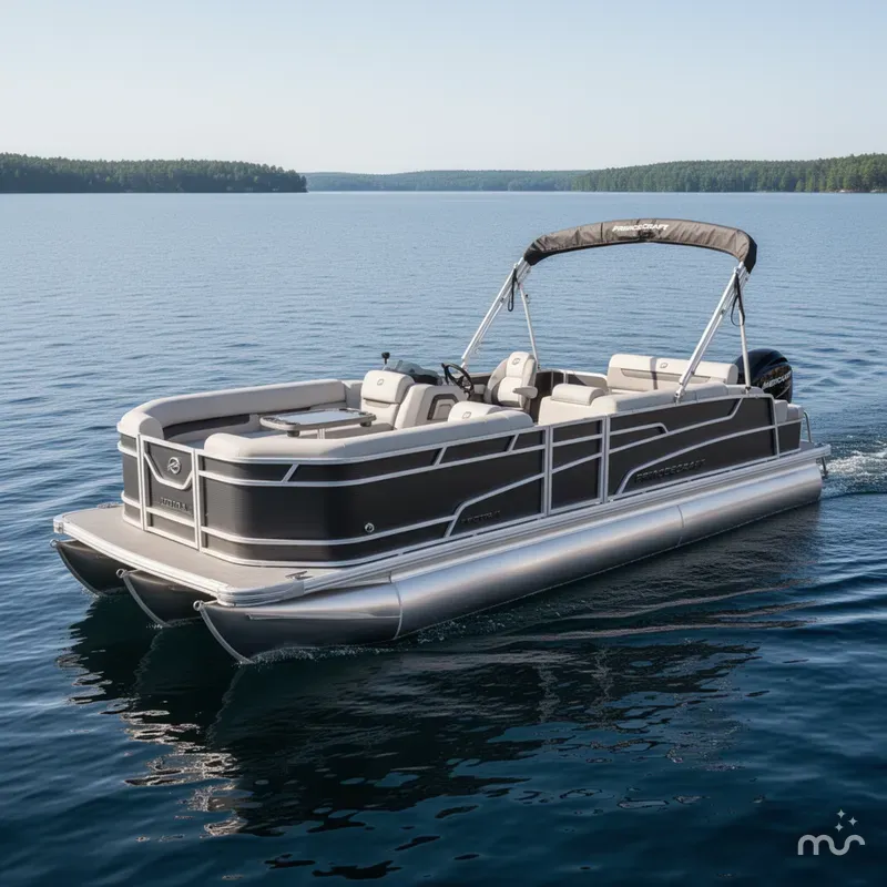 Slide: The Image of Princecraft Vectra 23 RL Tritoon & Mercury 4-Stroke EFI 2026 - 0