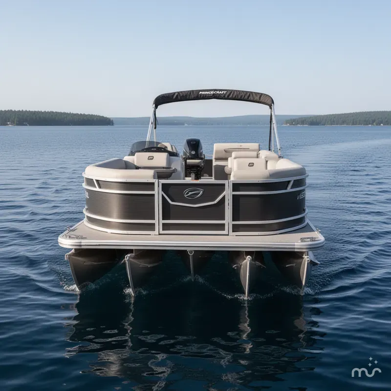 Slide: The Image of Princecraft Vectra 150HP 23 RL Tritoon 2026 - 1