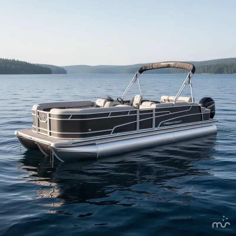 Slide: The Image of Princecraft Vectra 150HP 23 RL Tritoon 2026 - 2