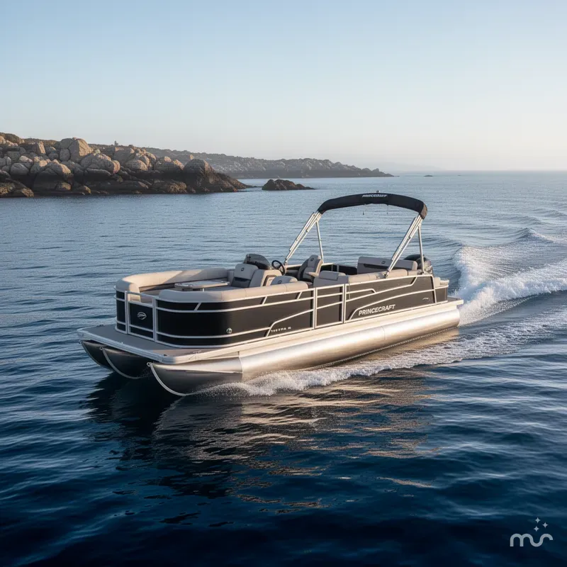 The Image of Princecraft Vectra 23 RL Swingback Tritoon & Mercury 4-Stroke EFI 2026 - 0