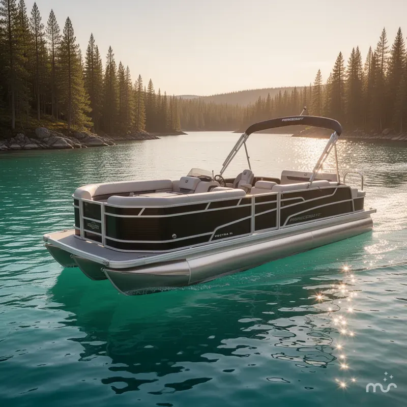 Slide: The Image of Princecraft Vectra 150HP 23 RL Tritoon 2026 - 1