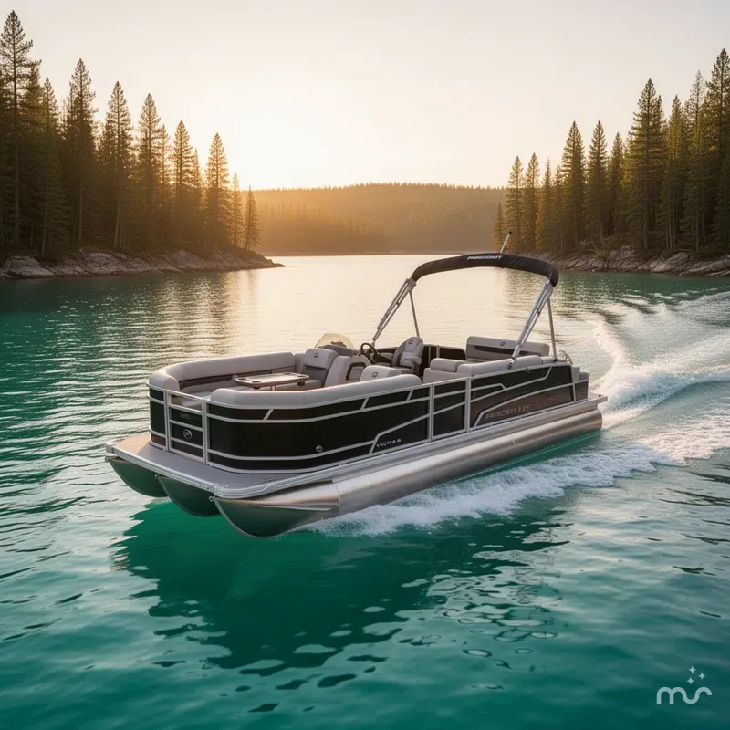 Slide: The Image of Princecraft Vectra 150HP 23 RL Tritoon 2026 - 2