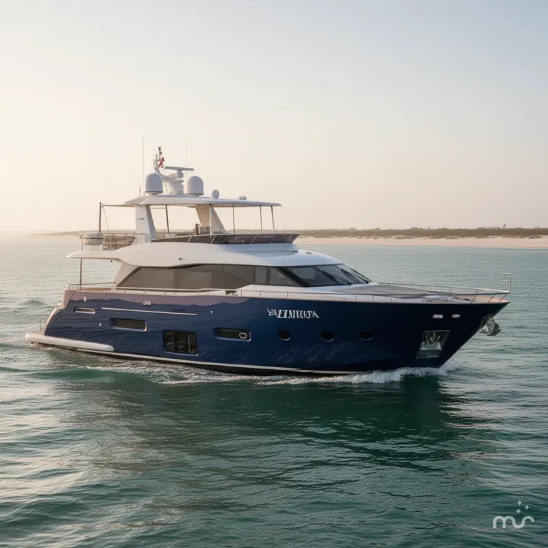 Slide: The Image of Azimut Magellano 66 2017 - 2