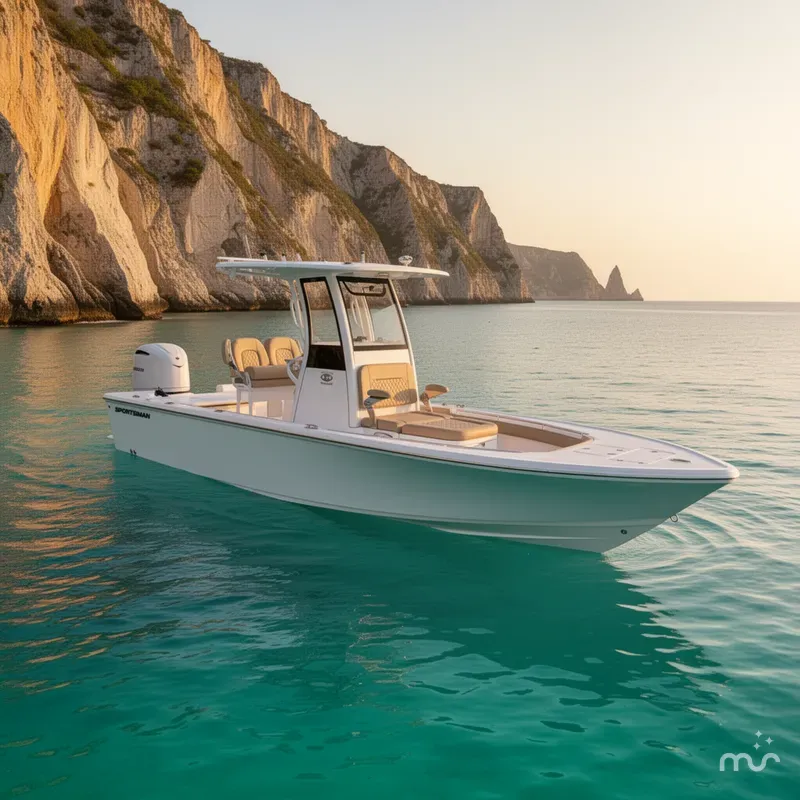 Slide: The Image of Sportsman Masters 247OE Bay Boat 2026 - 2