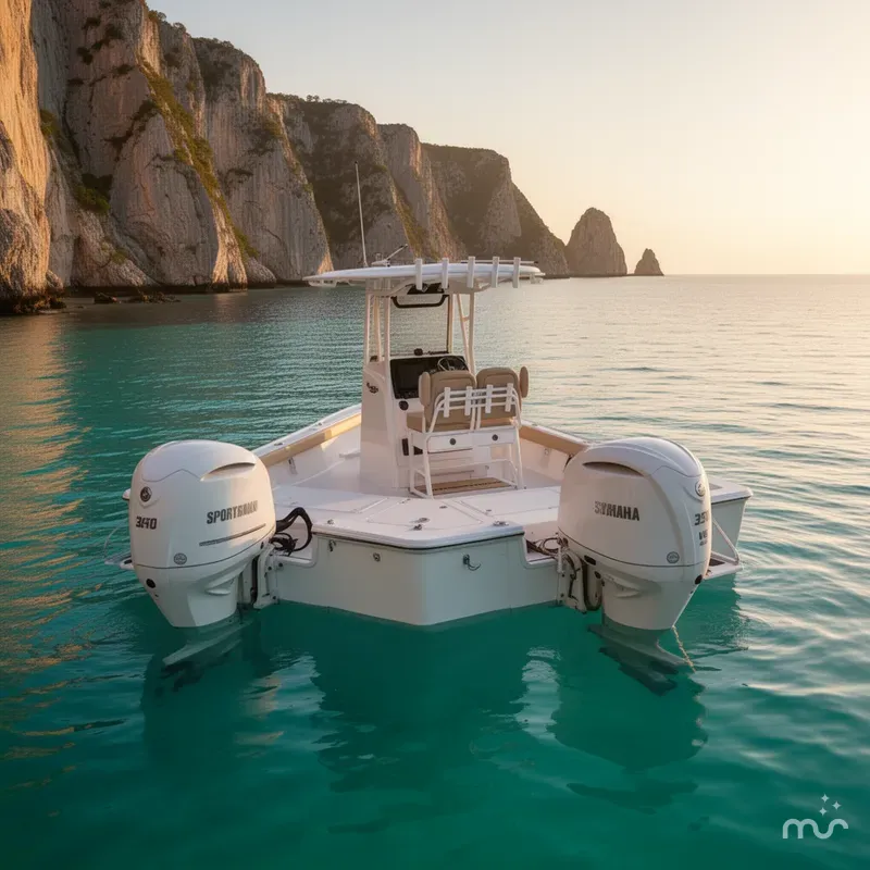 Slide: The Image of Sportsman Masters 247OE Bay Boat 2026 - 3