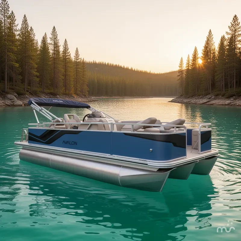 Slide: The Image of Avalon Venture 19 QUAD FISH-90HP 2026 - 2