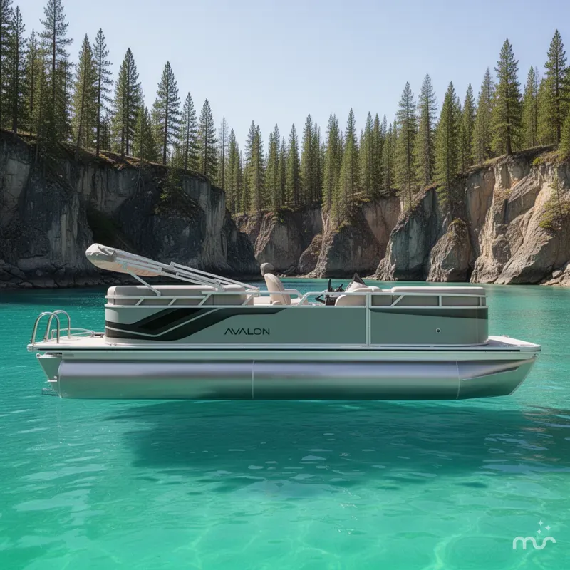 Slide: The Image of Avalon VLS 21 QUAD LOUNGER-90HP 2026 - 2