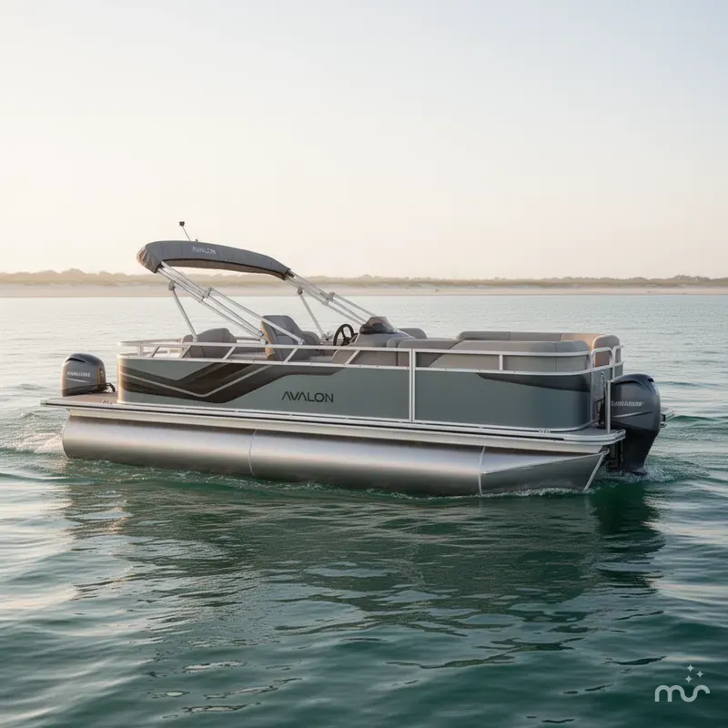 Slide: The Image of Avalon Venture 21 REAR FISH-90HP 2026 - 0