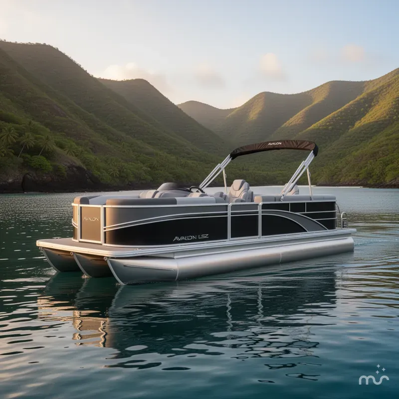 Slide: The Image of Avalon LSZ 23 QUAD LOUNGER-TRITOON-175HP 2026 - 2