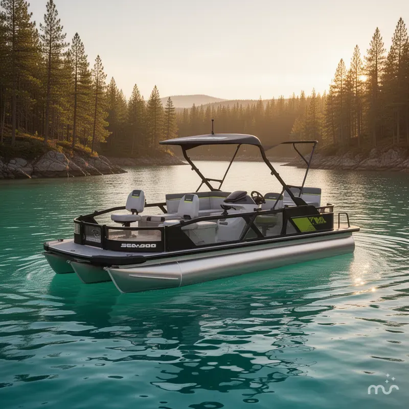 The Image of Sea-Doo Switch Fish™ 21 - 230 hp Galvanized 2026 - 0