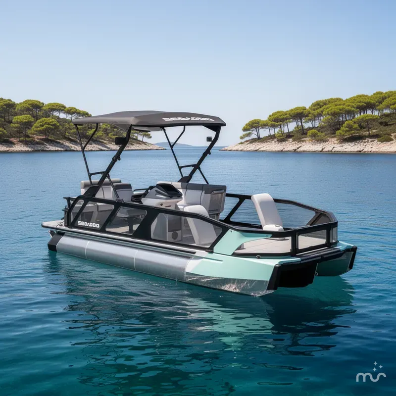 Slide: The Image of Sea-Doo Switch Sport™ 21 - 300 Hp Galvanized 2026 - 2