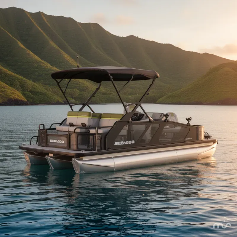 The Image of Sea-Doo Switch Fish™ 18 - 230 Hp Galvanized 2026 - 0