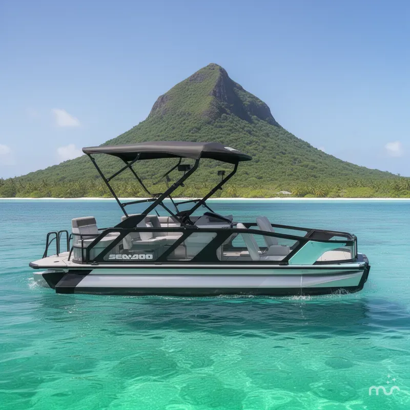 Slide: The Image of Sea-Doo Switch Sport™ 18 - 300 Hp Galvanized 2026 - 2