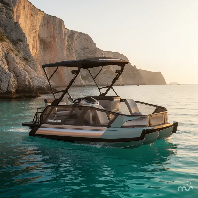 The Image of Sea-Doo Switch Sport™ 18 - 300 Hp - Tech Galvanized 2026 - 0
