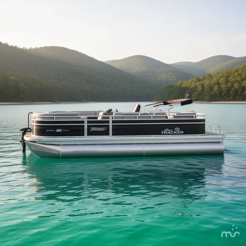 Slide: The Image of Sun Tracker SportFish 22 DLX 2026 - 2