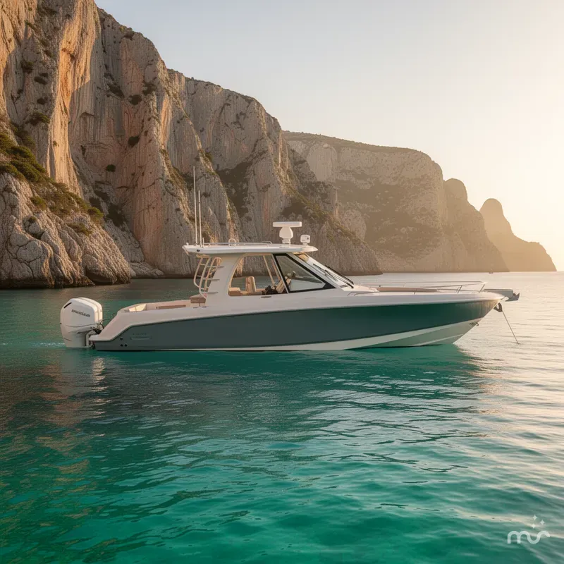 Slide: The Image of Boston Whaler 380 Realm 2026 - 2