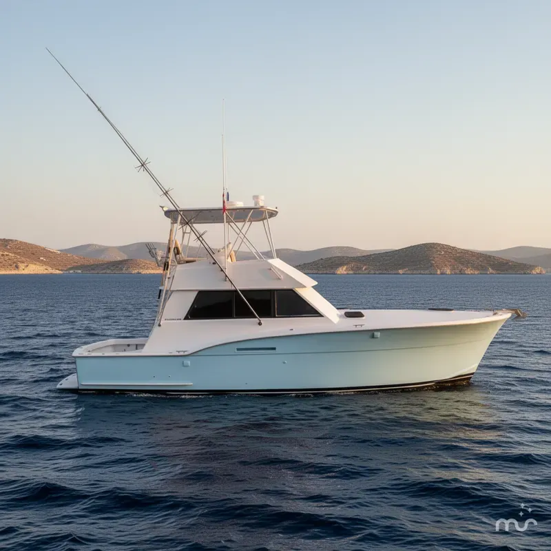 Slide: The Image of Hatteras 42 Convertible 1978 - 2