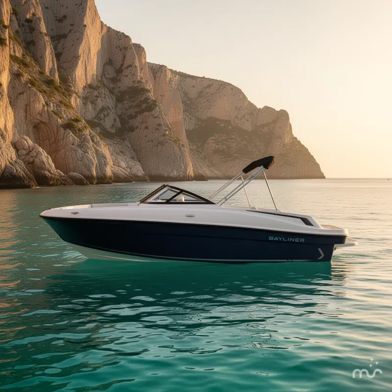 Slide: The Image of Bayliner VR4 Bowrider OB 2026 - 2