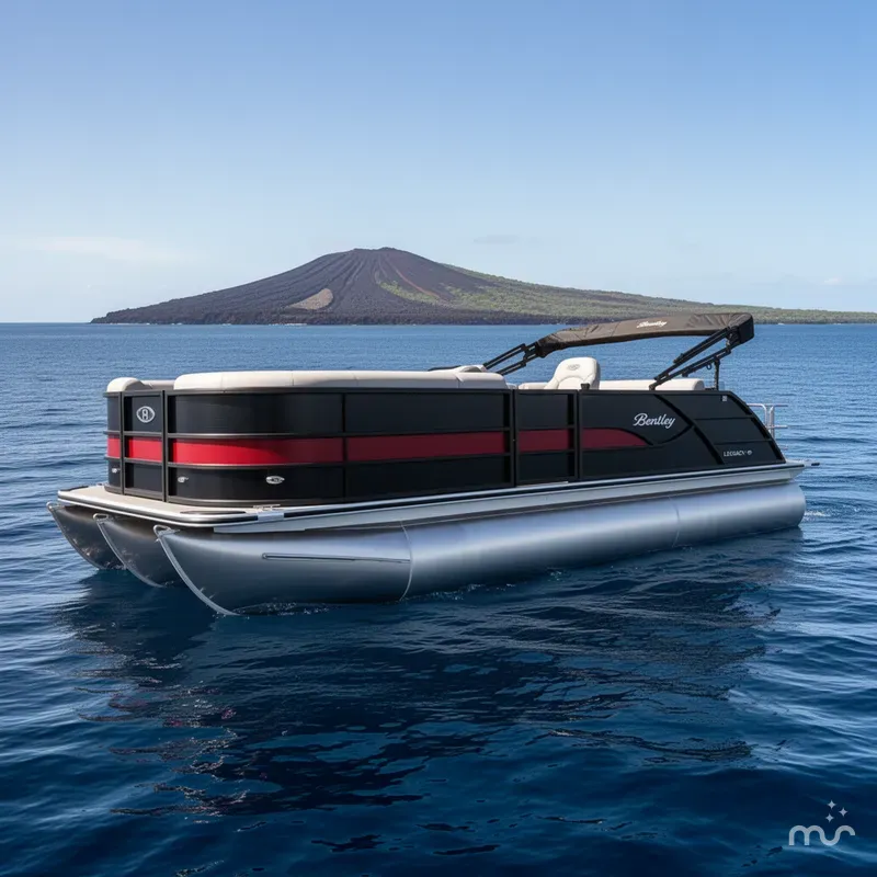 Slide: The Image of Bentley Pontoons Legacy 223 Swingback 2026 - 2