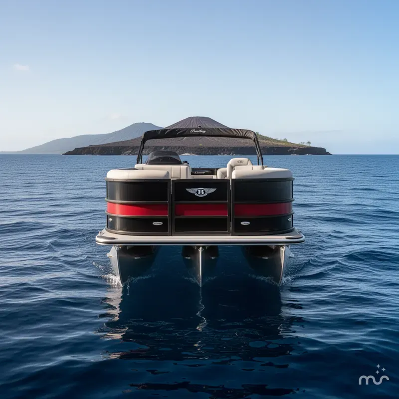 Slide: The Image of Bentley Pontoons Legacy 223 Swingback 2026 - 3