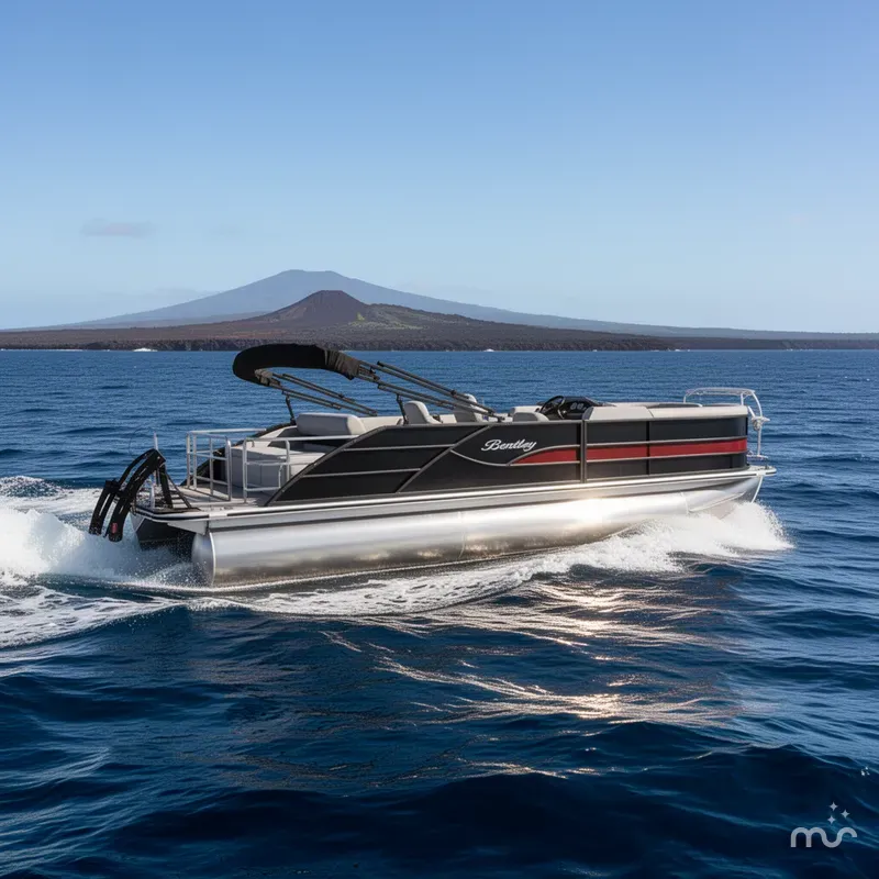 Slide: The Image of Bentley Pontoons Legacy 223 Swingback 2026 - 4
