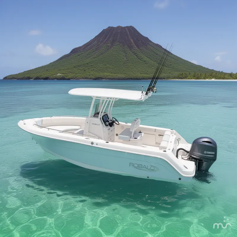 Slide: The Image of Robalo R222 Center Console 2026 - 2