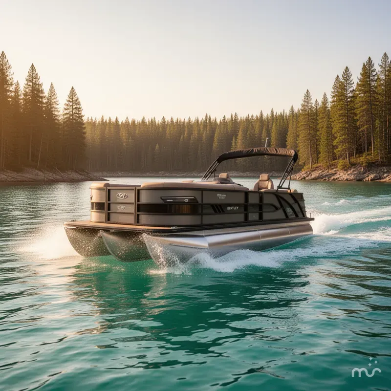 Slide: The Image of Bentley Pontoons ELITE 253 ADMIRAL - TRI TOON 2026 - 2